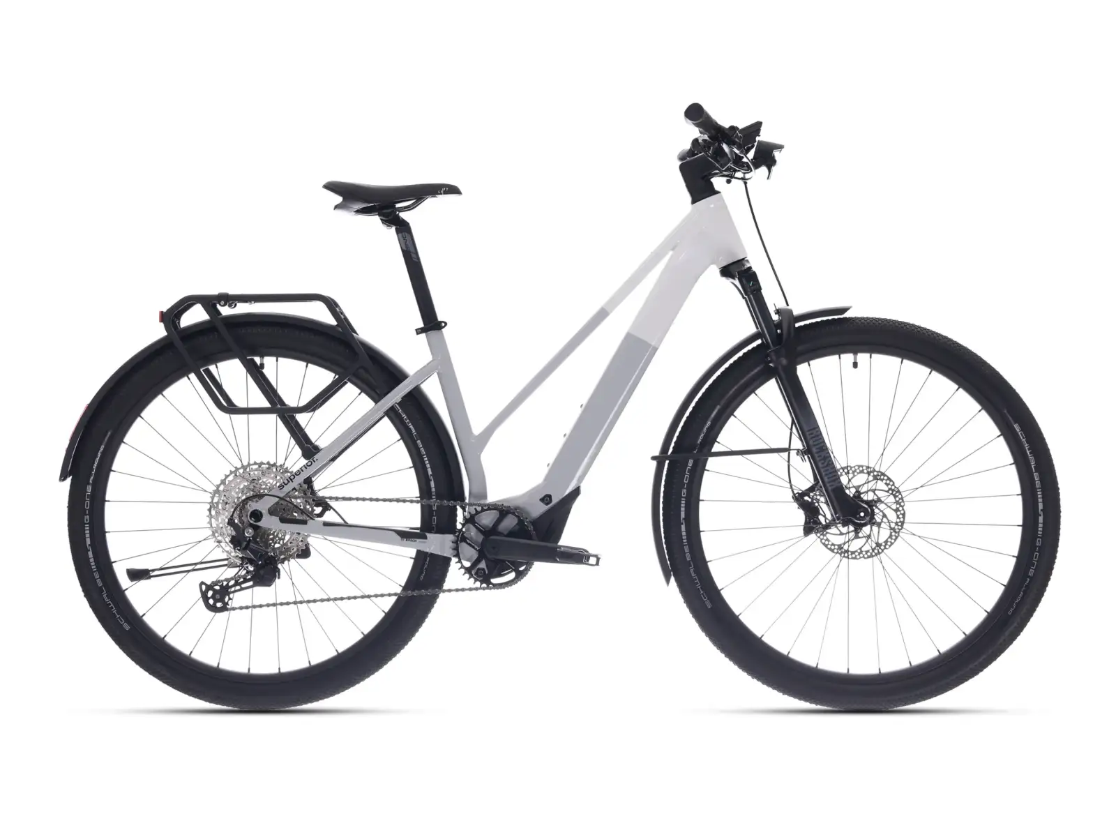 Superior iBlox 6.5 Mid Step mestský elektrobicykel Gloss Grey