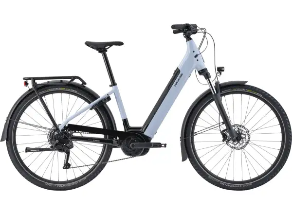 Cannondale Mavaro NEO 5 Low StepThru trekingový elektrobicykel Dust Blue