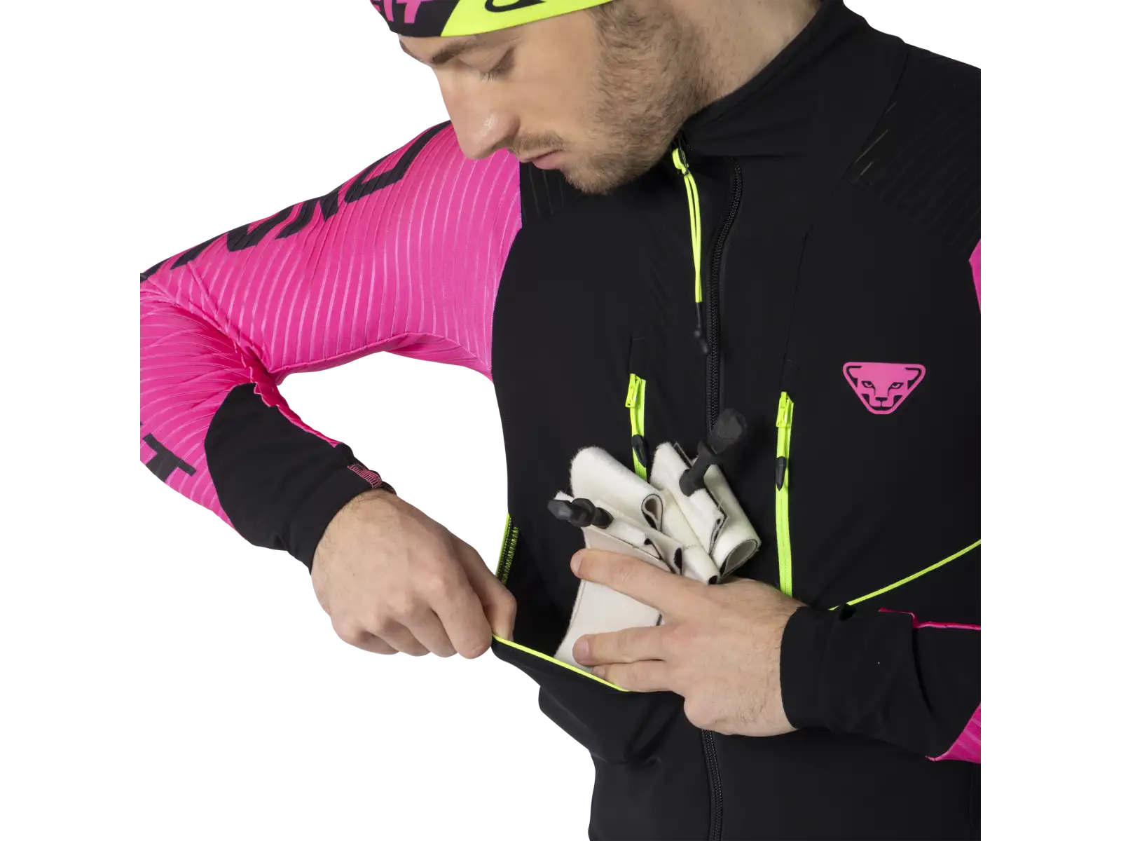 Dynafit Dna Race Suit M závodná kombinéza Pink Glo