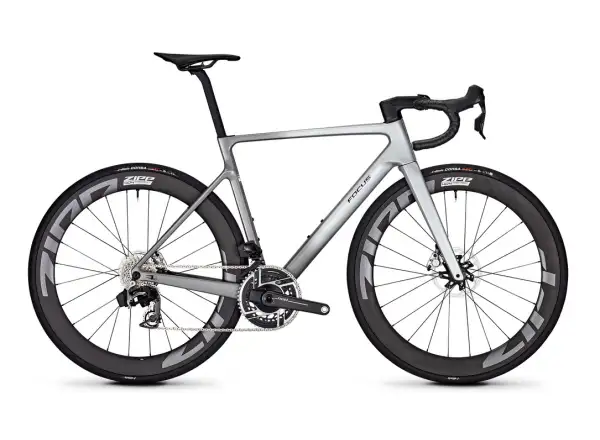 Focus IZALCO MAX 9.0 cestný bicykel Silver glossy / Dark Silver glossy