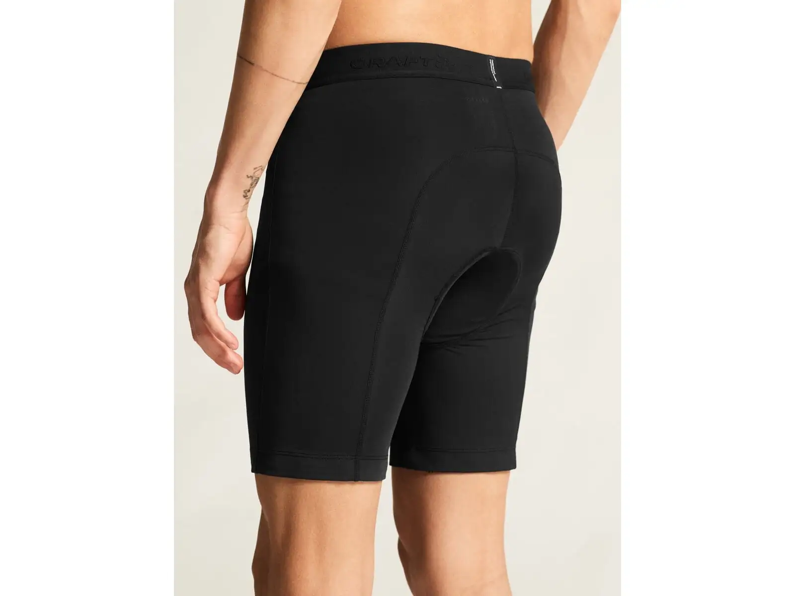 Crart Everyday Bike Liner C4 pánske vnútorné kraťasy s vložkou čierna