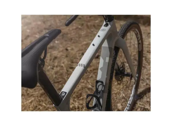 All Mountain Style ochranné polepy na rám Gravel/Road Clear Silver