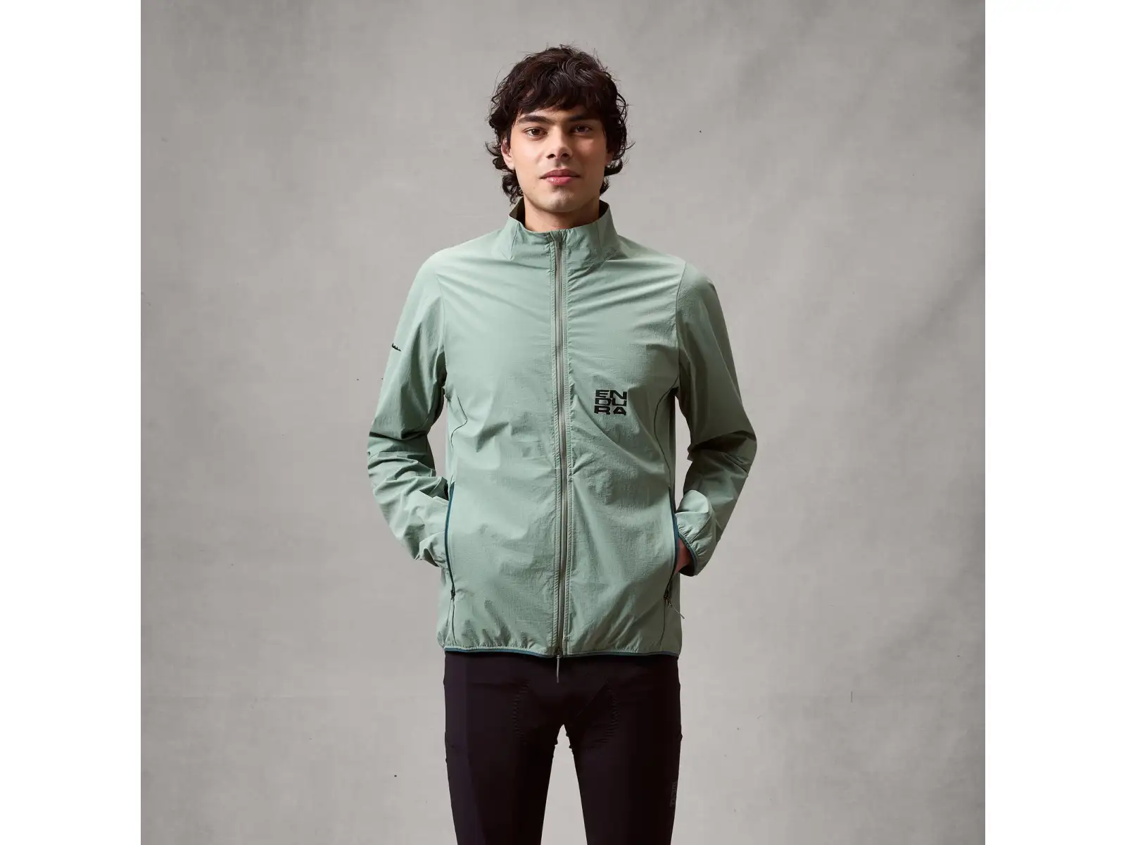 Endura Alltrack Ride Packable pánska bunda Sage green