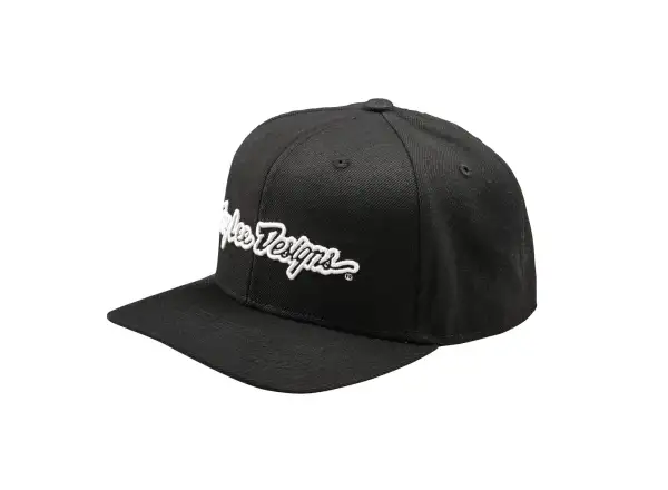 Troy Lee Designs Signature Curved šiltovka Black