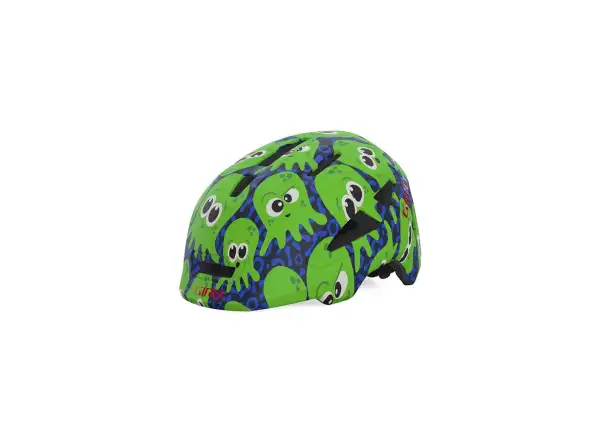 Giro Scamp II detská prilba Mat Midnight/Green Inked