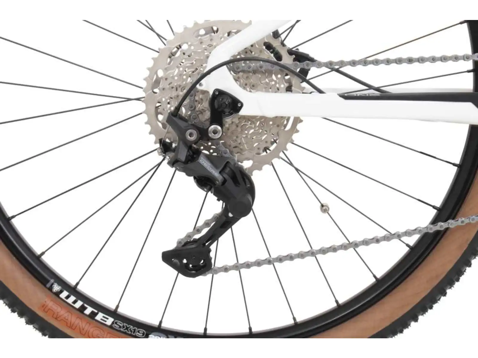 Horský bicykel Rock Machine Torrent e90-29 Gloss White/Black/Silver