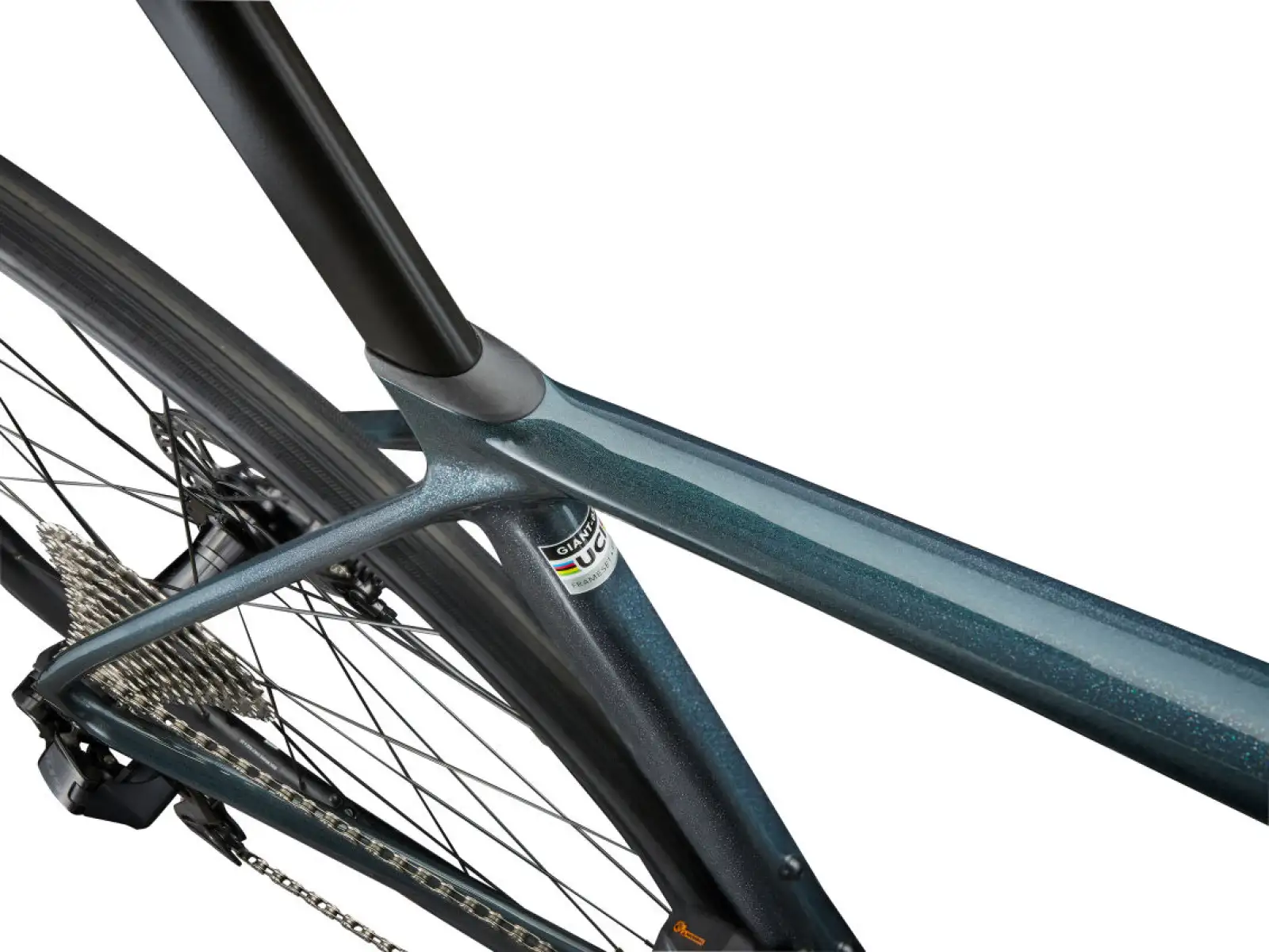 Cestný bicykel Giant TCR Advanced 1 PC Asphalt Green