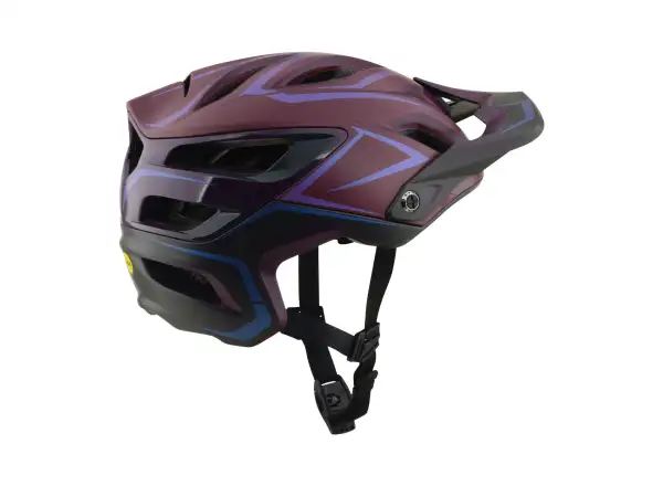 Troy Lee Designs A3 MIPS prilba Pin Sangria