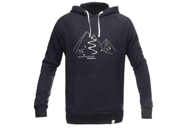 Kästle Hoody Mountain Men Pánska mikina s kapucňou Black