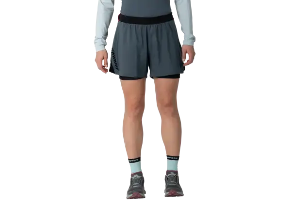 Dynafit Alpine Pro 2v1 dámske bežecké kraťasy Cinder