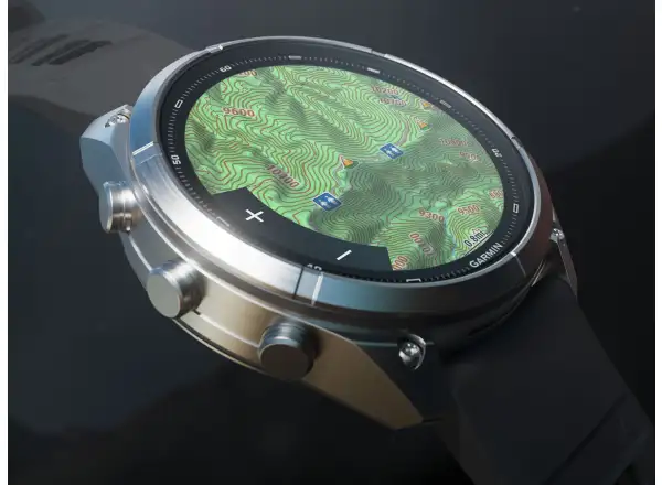 Garmin Fénix 9 Pro inReach 51 mm inteligentné hodinky Carbon gray DLC Titanium Black/Pebble gray