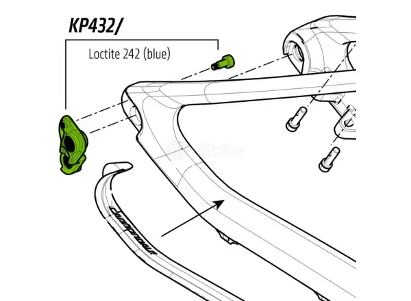 Cannondale KP432 pätka pre Scalpel-Si 2017