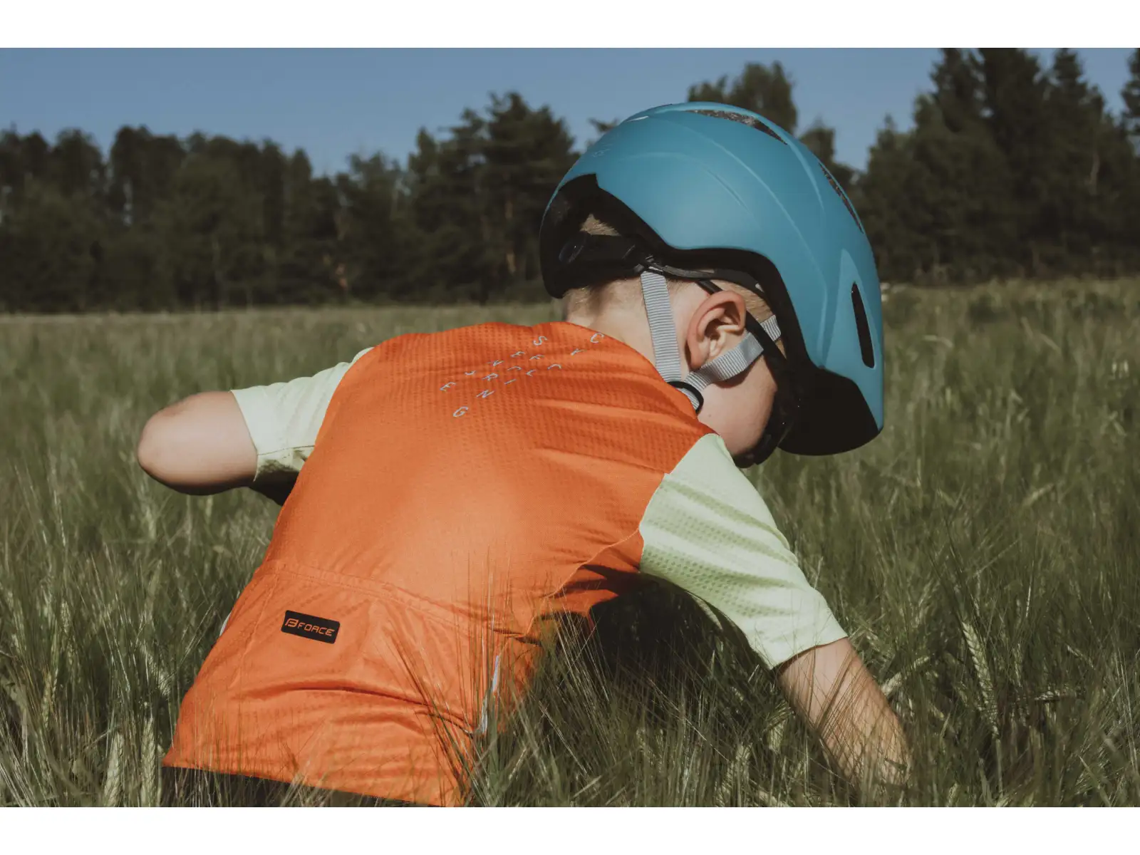 Force Limit Kid MTB detský dres oranžová