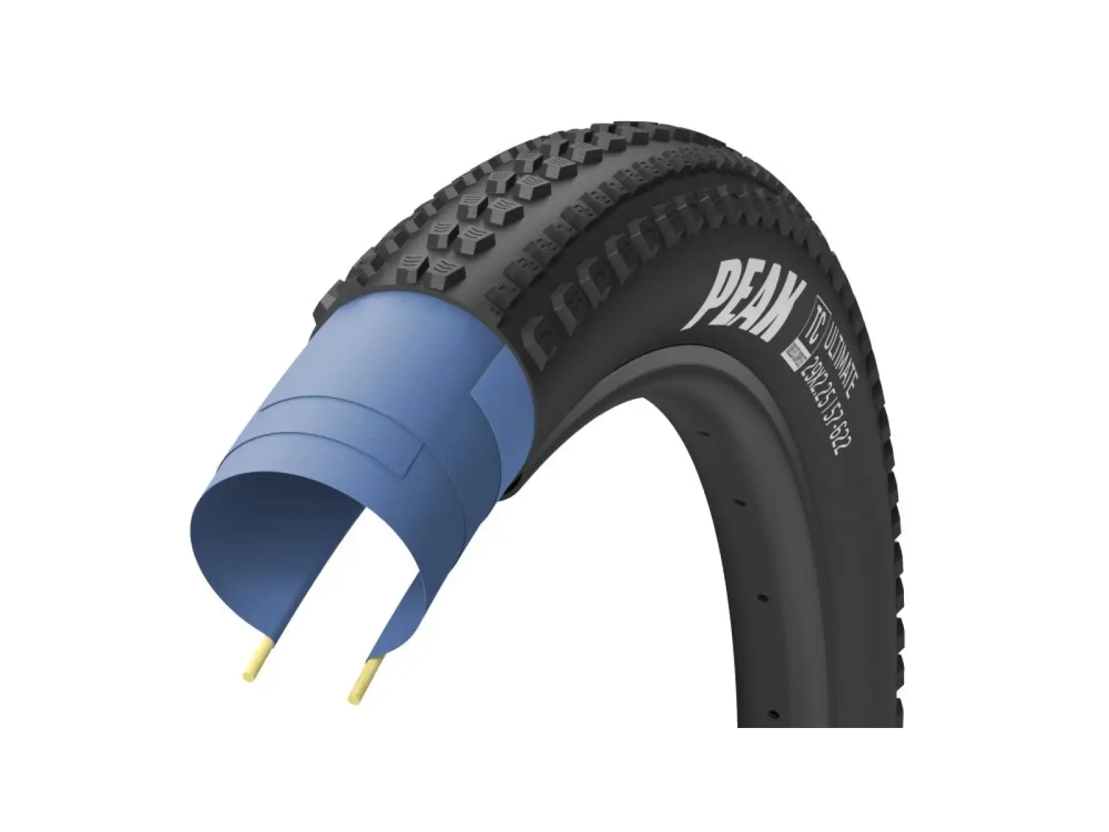 Goodyear Peak Ultimate Tubeless Complete 40-622 štrková pneumatika Kevlar