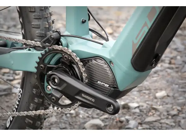 Superior eXF 9049 R horský elektrobicykel matte trooper green/chrome silver