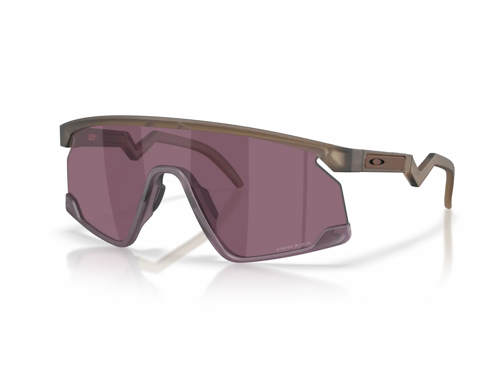 Oakley BXTR okuliare Matte Brown Smoke/Prizm Road Black