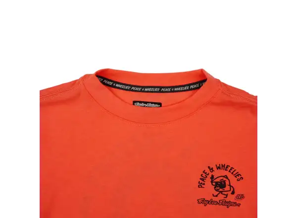 Troy Lee Designs Skyline Ride Tee detský dres krátky rukáv P&W Melon