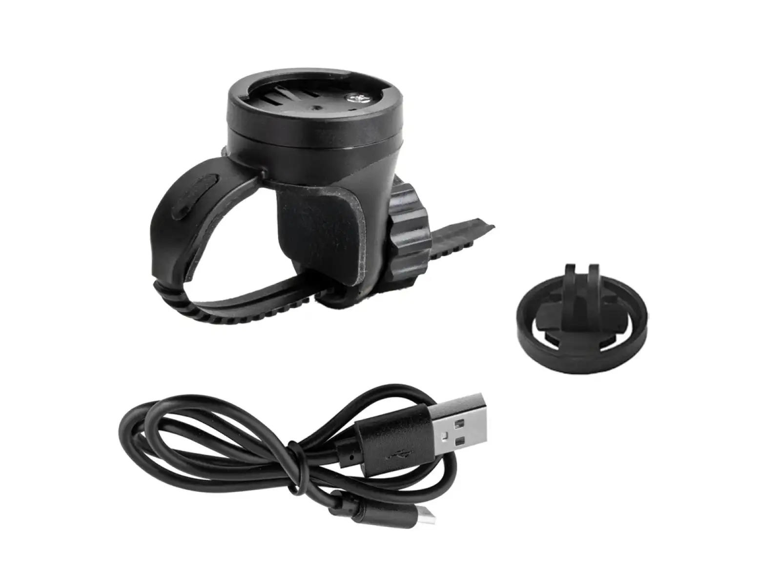 Force Glint 2500 LM USB predné svetlo s powerbankou čierna
