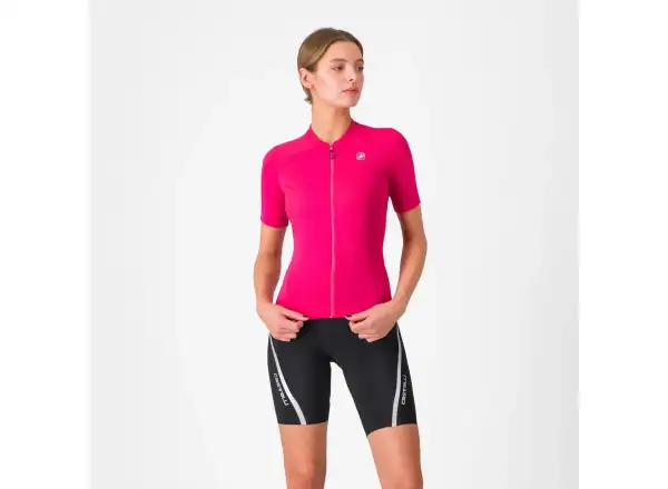 Castelli Velocissima 3 dámske kraťasy s trakmi Black/Silver