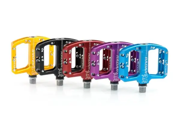 Chromag Radar platformové pedále čierne