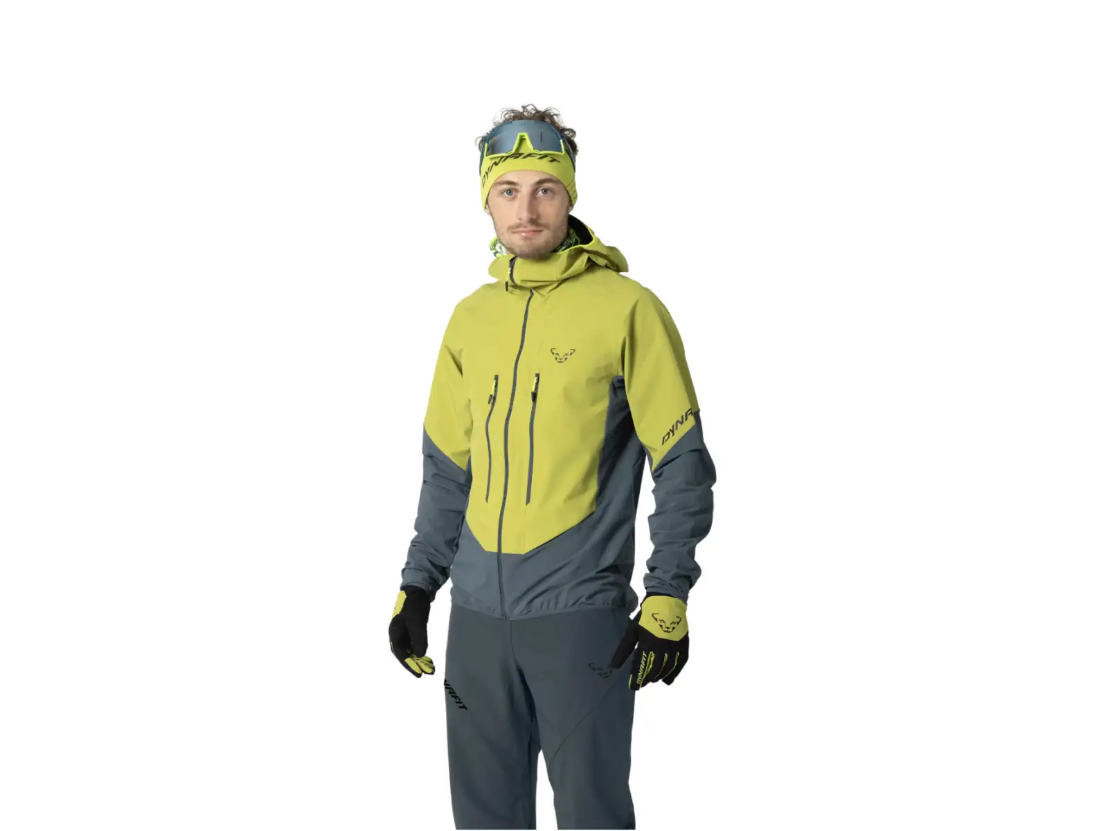 Dynafit Blacklight Softshell pánska bunda Golden Lime