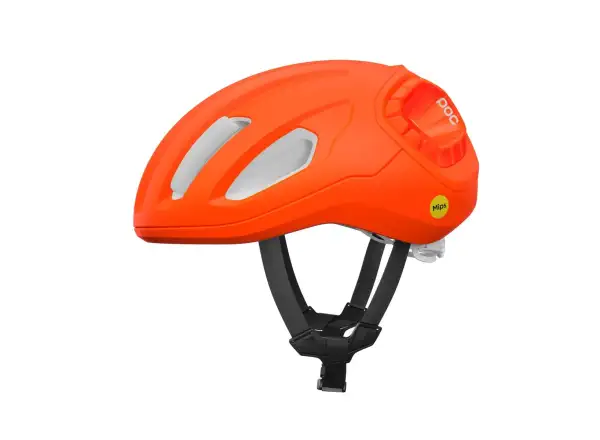 POC Amidal cestná prilba Fluorescent Orange Matt