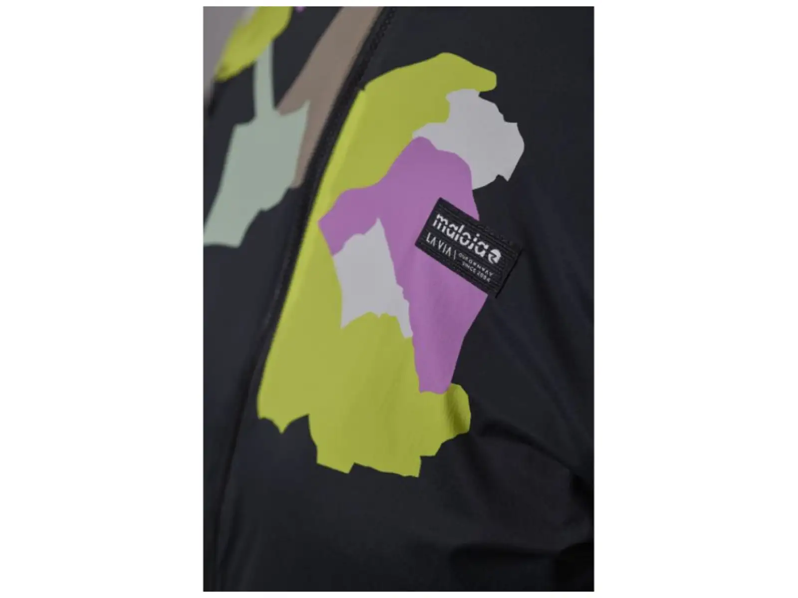 Maloja FjelletM. Printed dámska bunda Deep Black Fieldflower