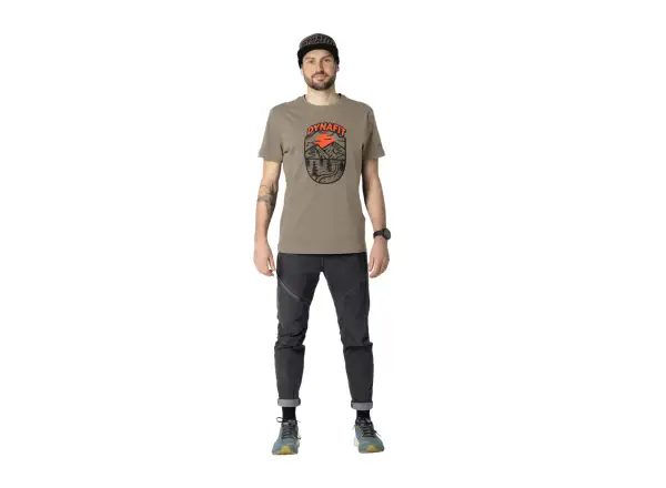 Dynafit Graphic Cotton pánske tričko krátky rukáv Fallen Rock/Horizon