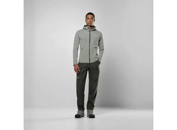 Salewa Puez Alpine Merino Durastretch pánska mikina Shadow