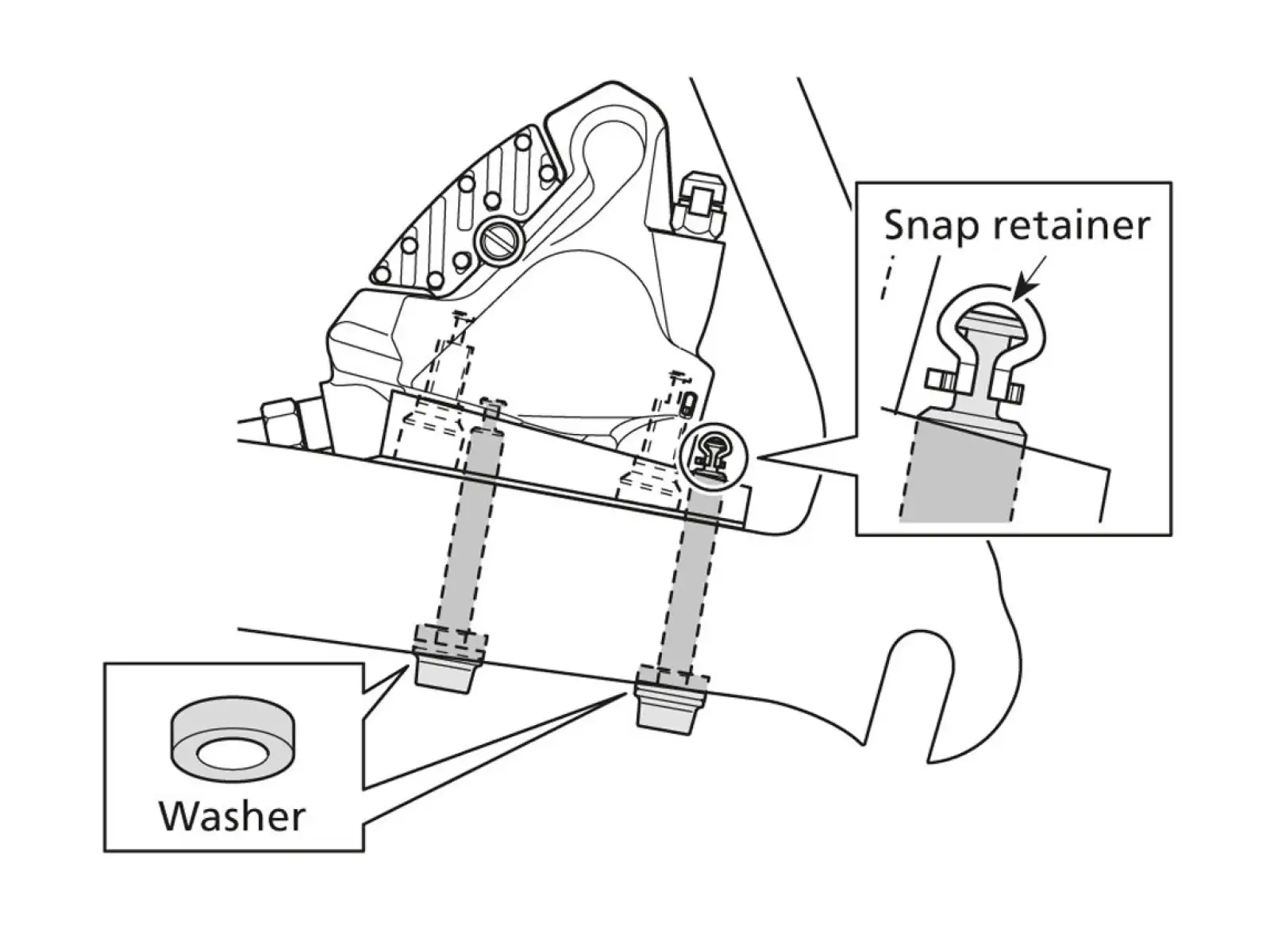 Shimano SM-MA-R160 Flat Mount adaptér 160 mm zadný