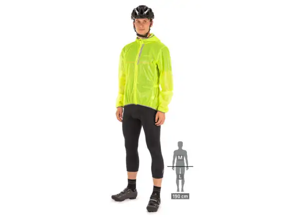 Etape pršiplášť VENTO žltá fluo
