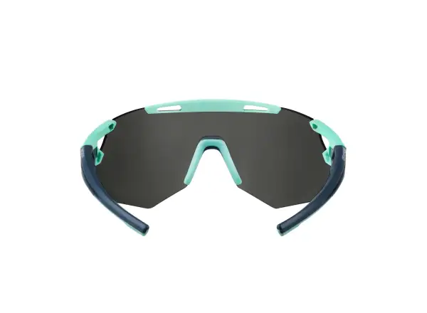 Force Arcade  cyklistické okuliare Mint-stormy Blue/čierne polarizačné sklá