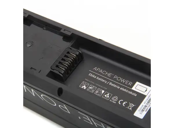 Batéria Apache Power R7 frame Li-Ion 36V 17,5 Ah/630 Wh konektor čepele