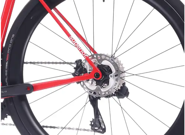 Superior RR 9.8 bicykel cestný bicykel Gloss Red / White