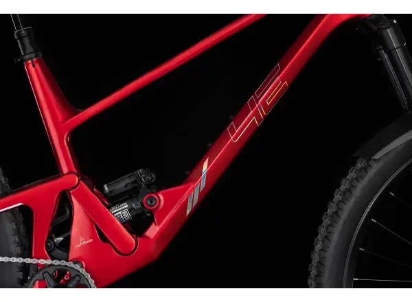 4Ever Volcanno Vesuv celoodpružený horský bicykel Flame Red/Hologram