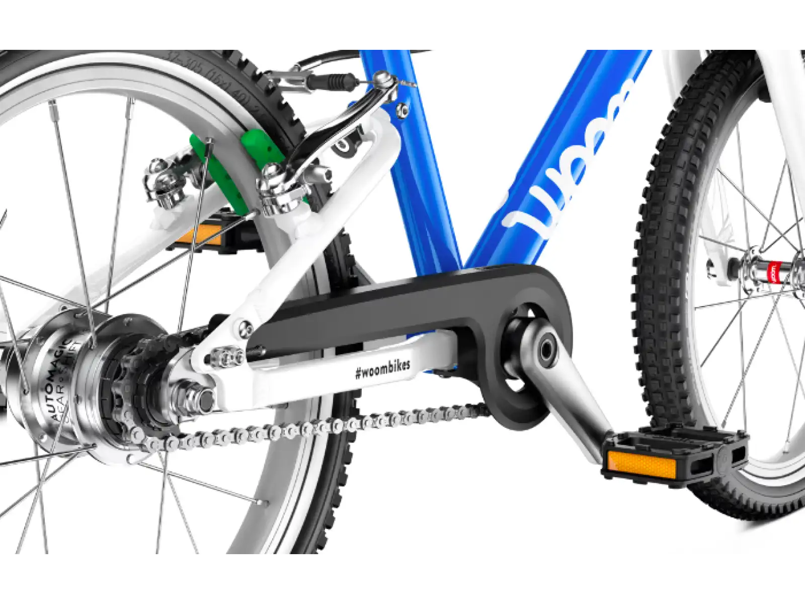 Woom 3 Blue Automagic 16" detský bicykel
