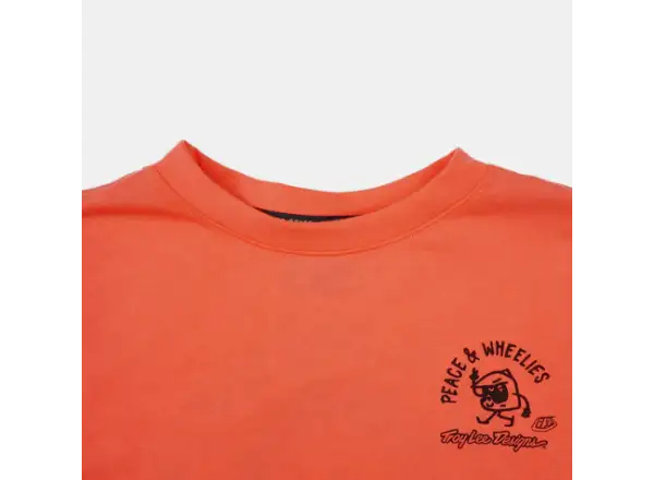 Troy Lee Designs Skyline Ride Tee detský dres dlhý rukáv P&W Melon