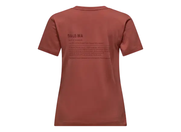 Salewa Eagle Vocab T-shirt dámske tričko krátky rukáv Etruscan red
