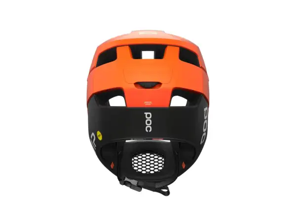 POC Otocon Race MIPS prilba Fluorescent Orange AVIP/Uranium Black Matt