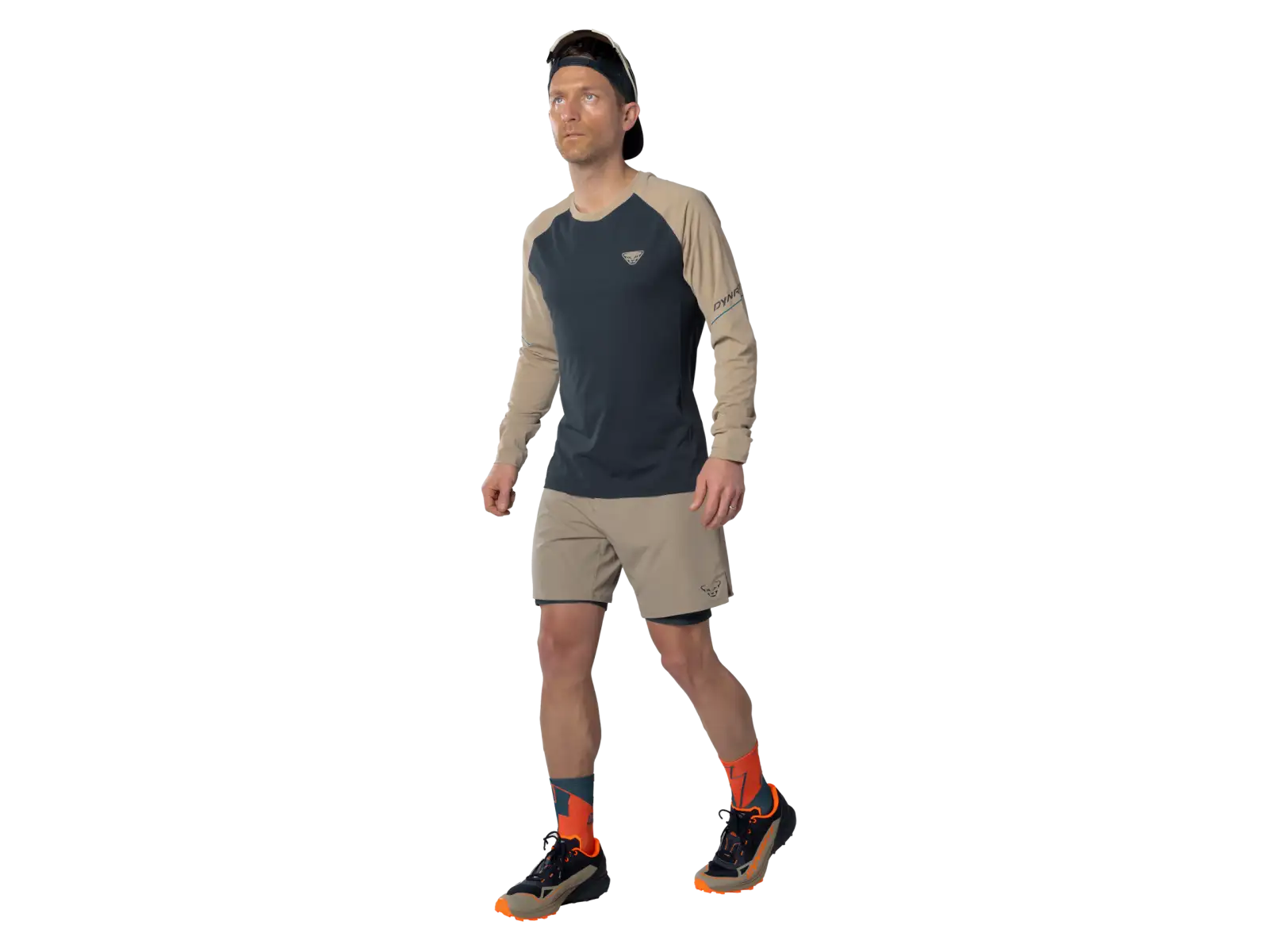 Dynafit Alpine Pro Pánske tričko s dlhým rukávom Blueberry/Rock Khaki