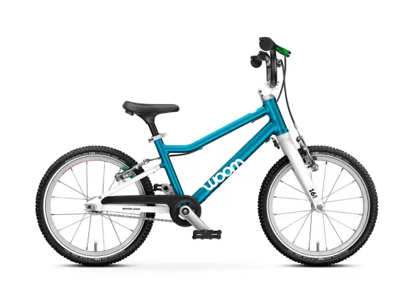 Woom GO 3 Automagic Metallic Blue 16 detský bicykel