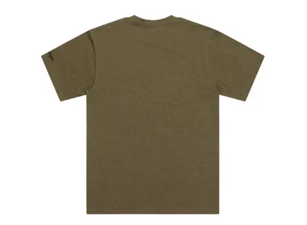 Troy Lee Designs Badge tričko krátky rukáv Olive Heather