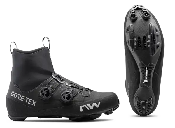 Northwave Flagship GTX MTB zimné pánske tretry Black