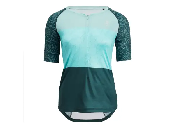 Silvini Stabina Dámsky dres s krátkym rukávom Garden/Green