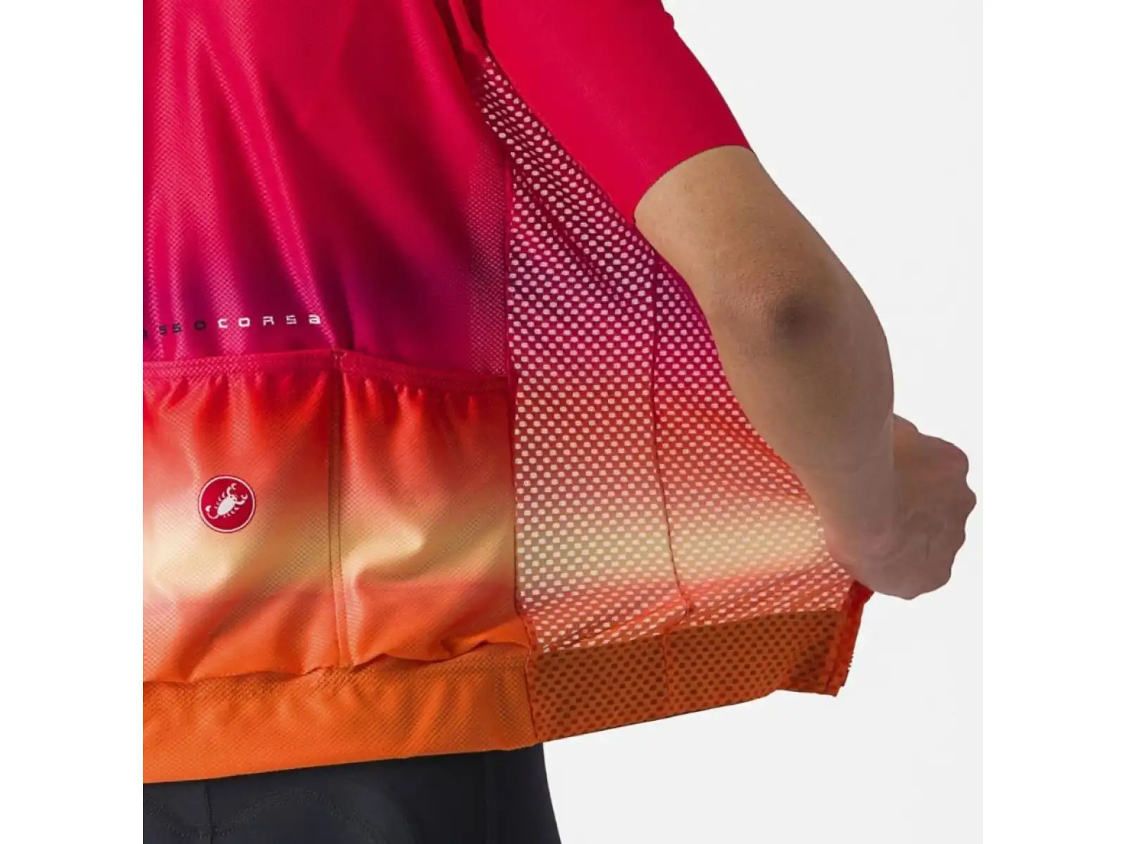 Castelli Climbers 4.0 dámsky dres krátky rukáv Hibiscus