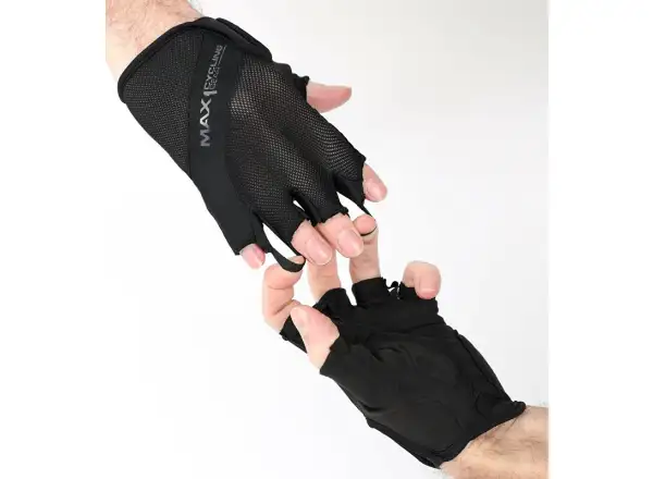 MAX1 krátkoprsté rukavice Black