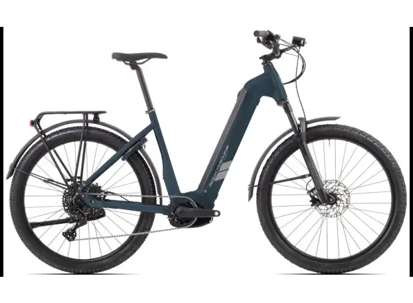 Rock Machine eRokk B90 City nízkonástupový elektrobicykel Matte Nightstrom Blue