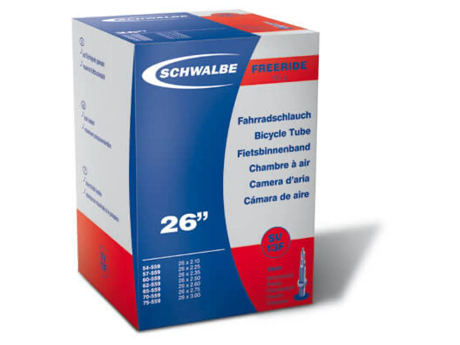 Schwalbe duša Freeride 26x2,10-3,00" (Nr.13F)