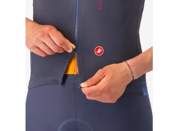 Castelli Espresso R-A/D pánska vesta Smoky Gray
