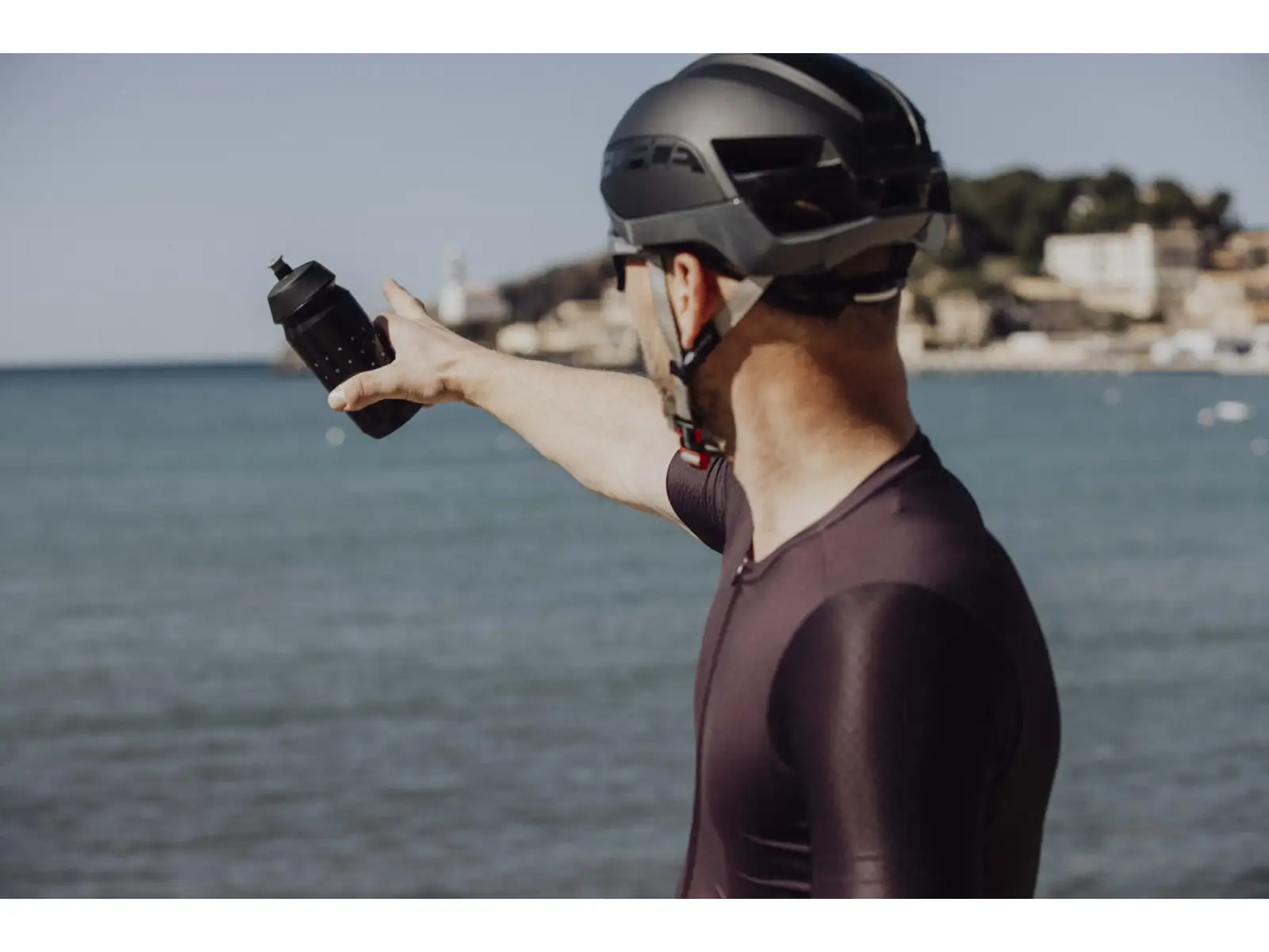 Force Sense cyklistická fľaša 500 ml čierna/biela